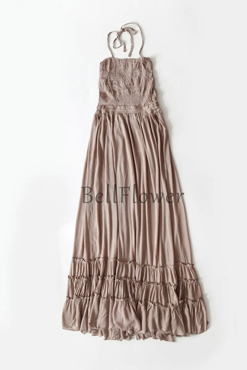 Trendy Backless Long Maxi Dress