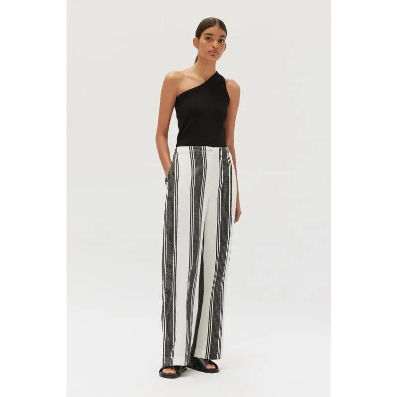 Tuscany Linen Stripe Pant