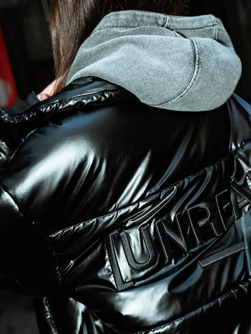 UNREAL Puffer Jacket Black