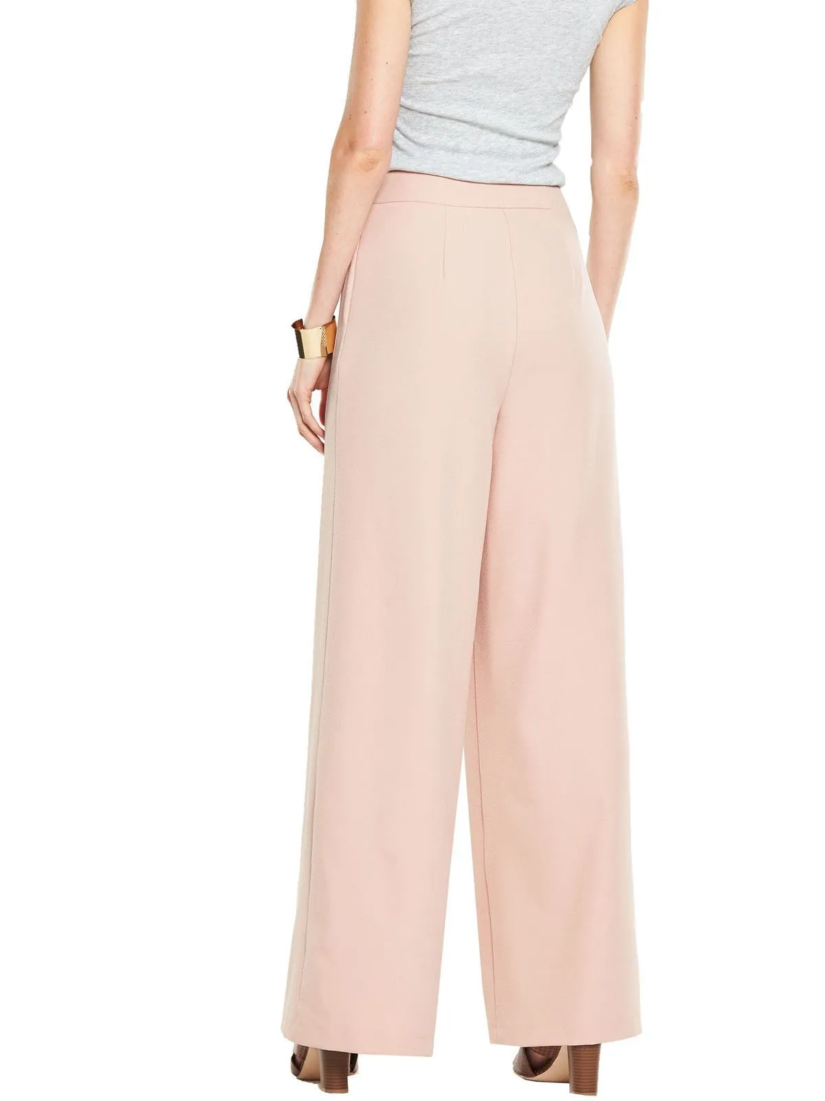 V By Very Pleated Wide Leg Womens Trousers