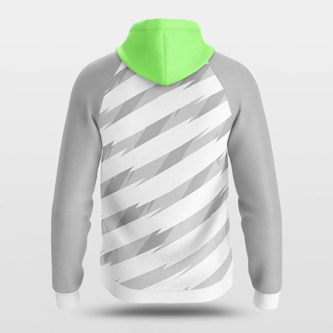 Velocity - Customized Loose-Fit training Hoodie Stripe Design