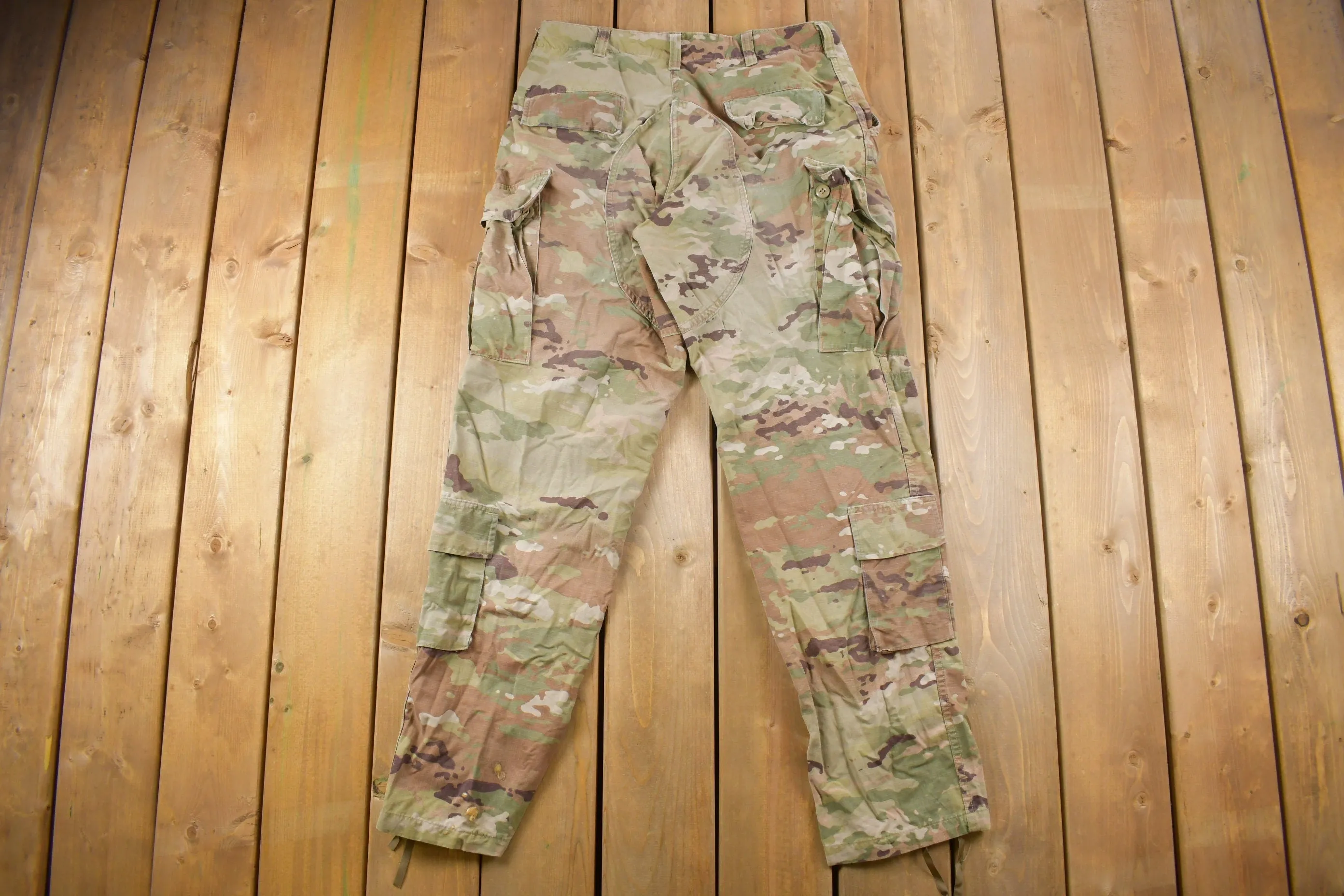 Vintage 1990s US Military Desert Camouflage Cargo Pants 34 x 33