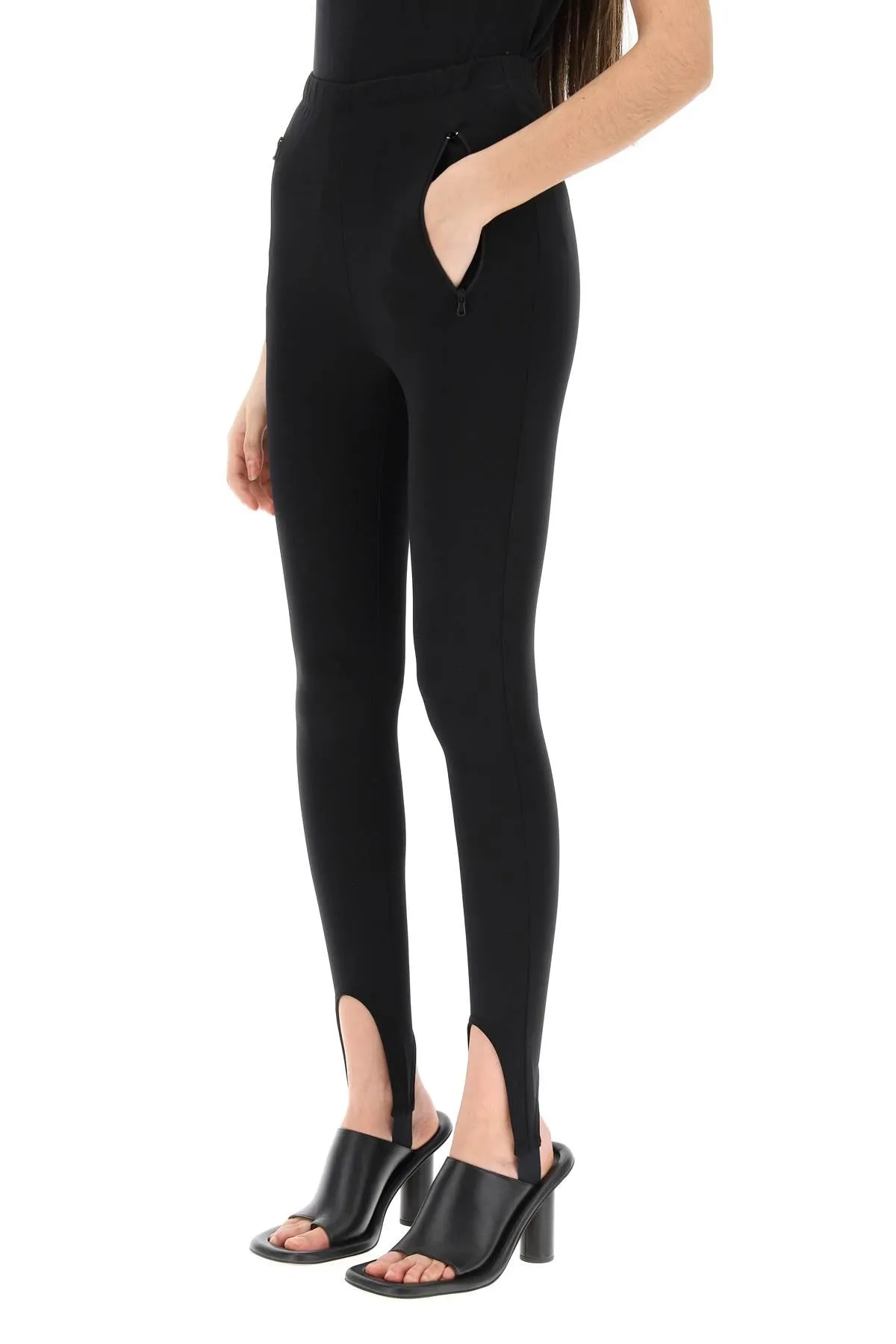 Wardrobe.nyc high-waisted stirrup leggings