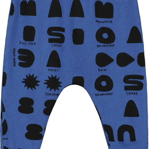 WHAT DO YOU SEE BABY SWEATPANTS-Blue Quartz