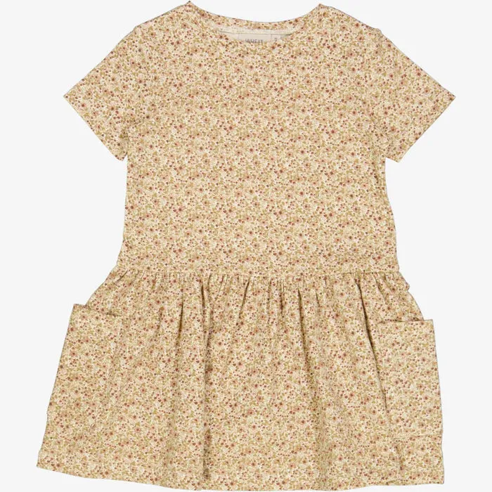 Wheat - Jersey Dress Birthe - Eggshell Flowers