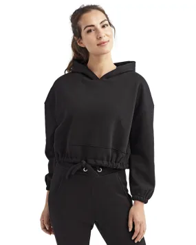 Wholesale Women's Cropped Long Sleeve Hoodie Sweatshirts