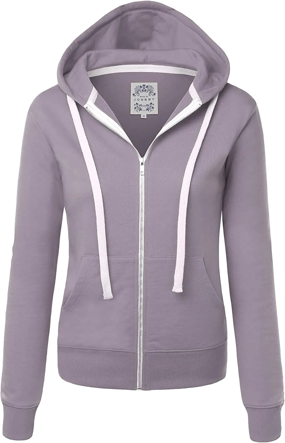 Wholesale Women's  Long Sleeve Zip-up Hoodie Jacket