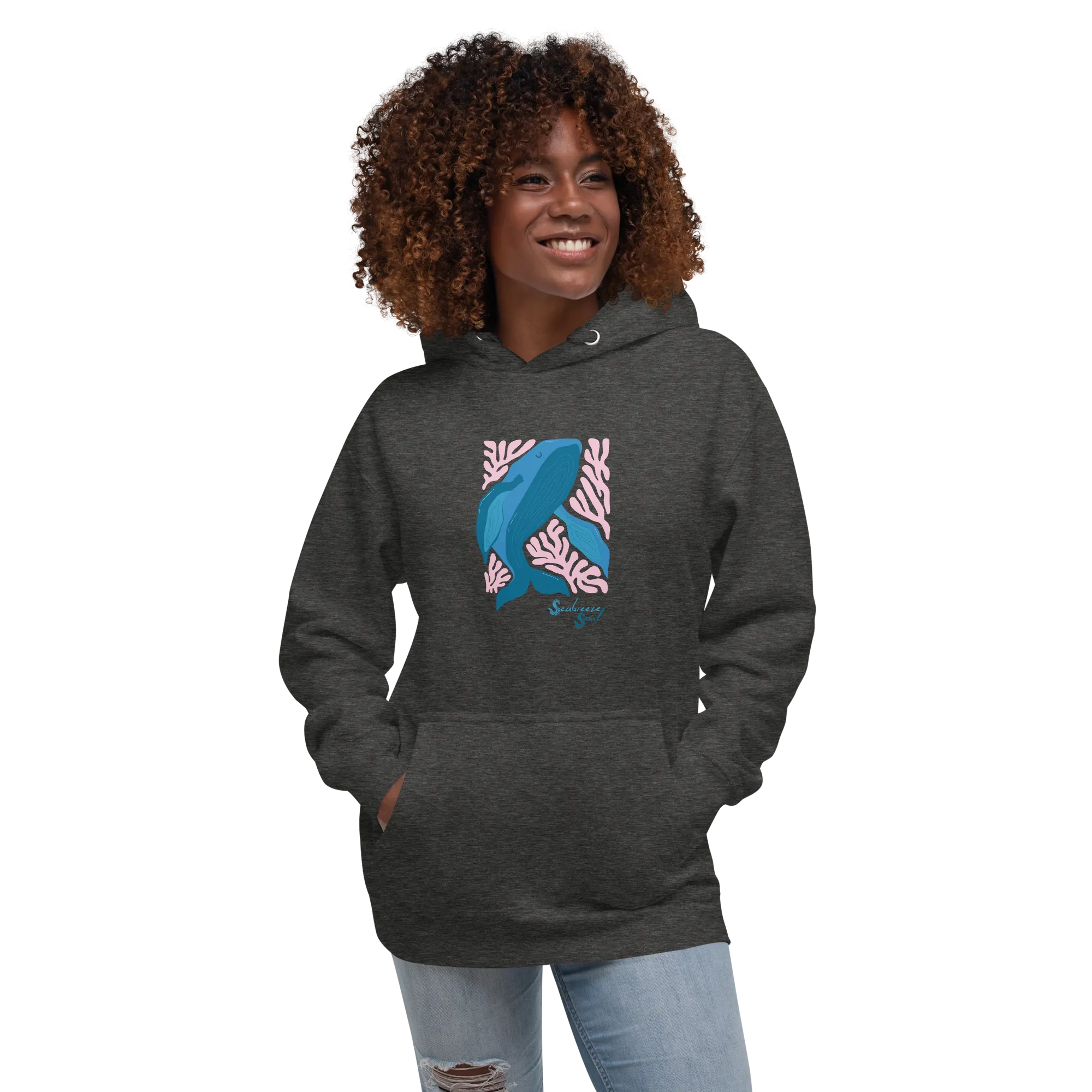 Wise Whale Hoodie ~ Seabreeze Soul