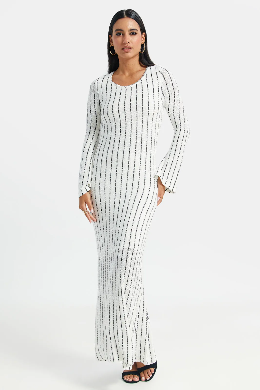 Women Ivory Maxi Dress