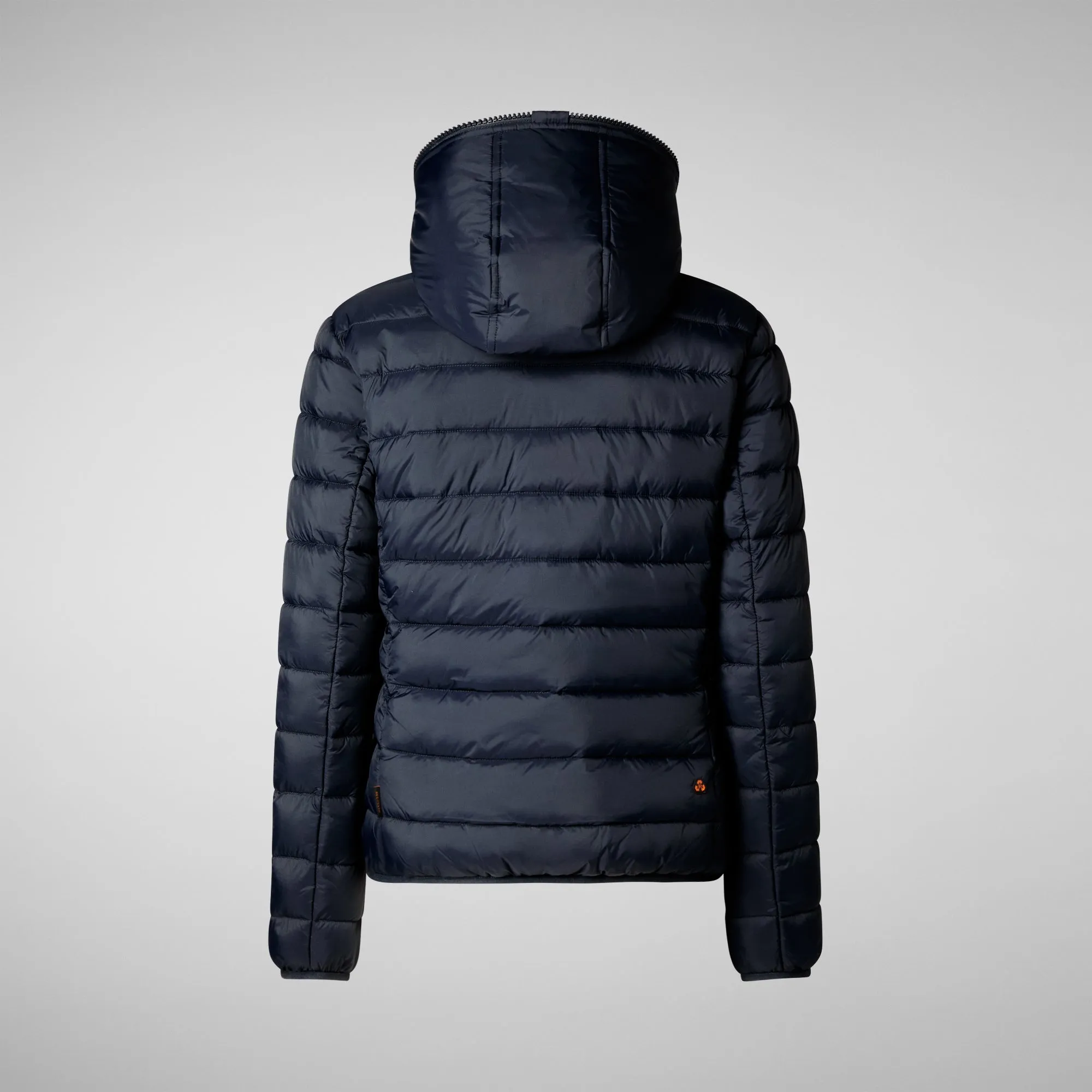 Women's animal free Puffer jacket Ethel in blue black