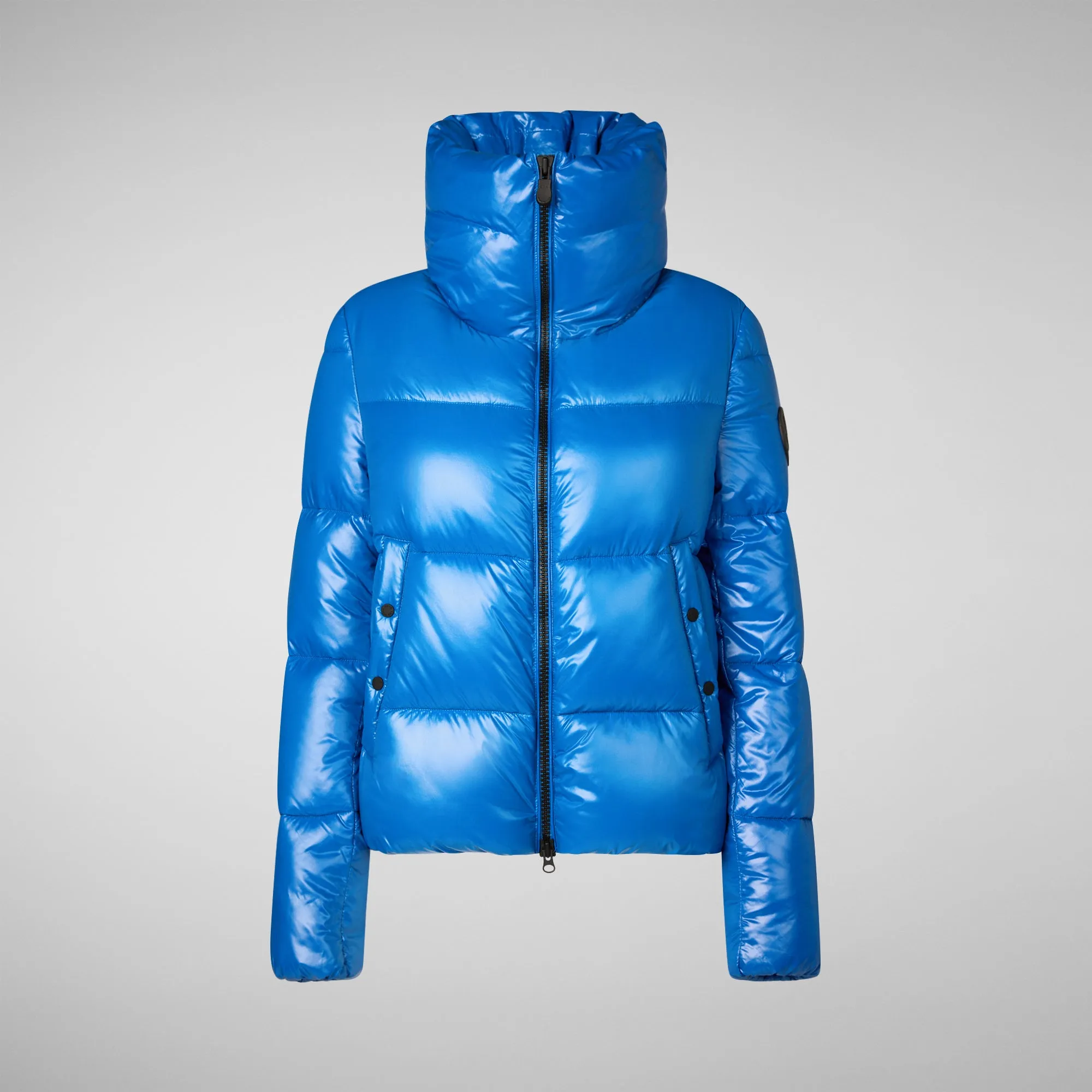 Women's Animal free Puffer Jacket Isla  in blue blerry