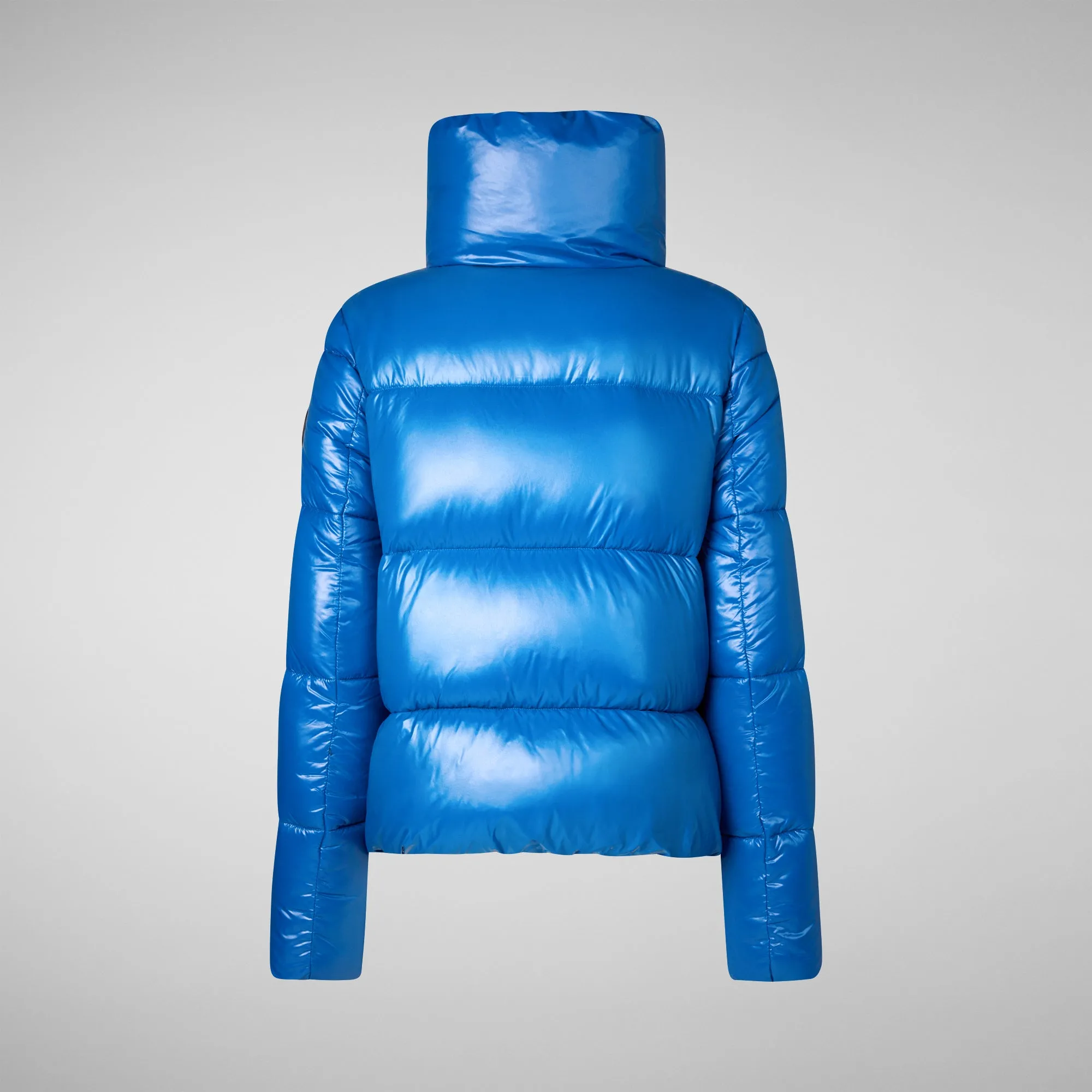 Women's Animal free Puffer Jacket Isla  in blue blerry