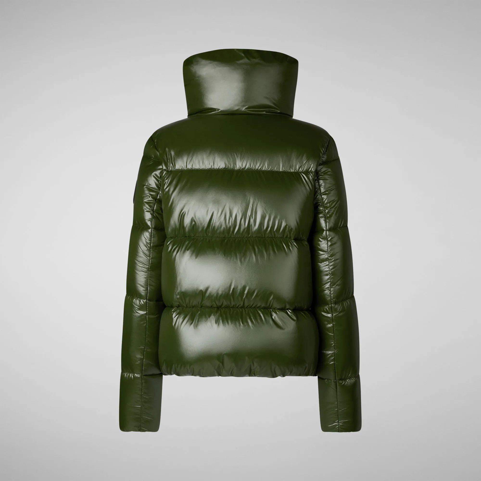 Women's Animal free Puffer Jacket Isla  in Pine Green