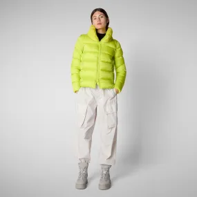 Women's animal free Puffer mei in lichen green