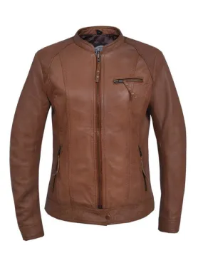 Women's Brown Leather Jacket - The Ultimate Style Statement