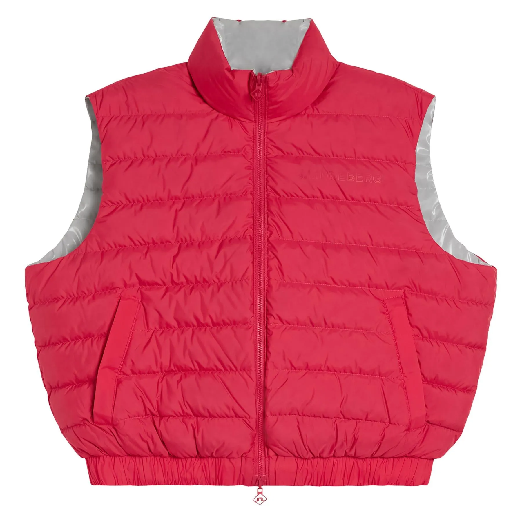 Womens Isla Reversible Vest Silver - AW23