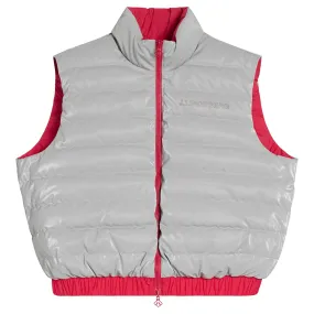 Womens Isla Reversible Vest Silver - AW23