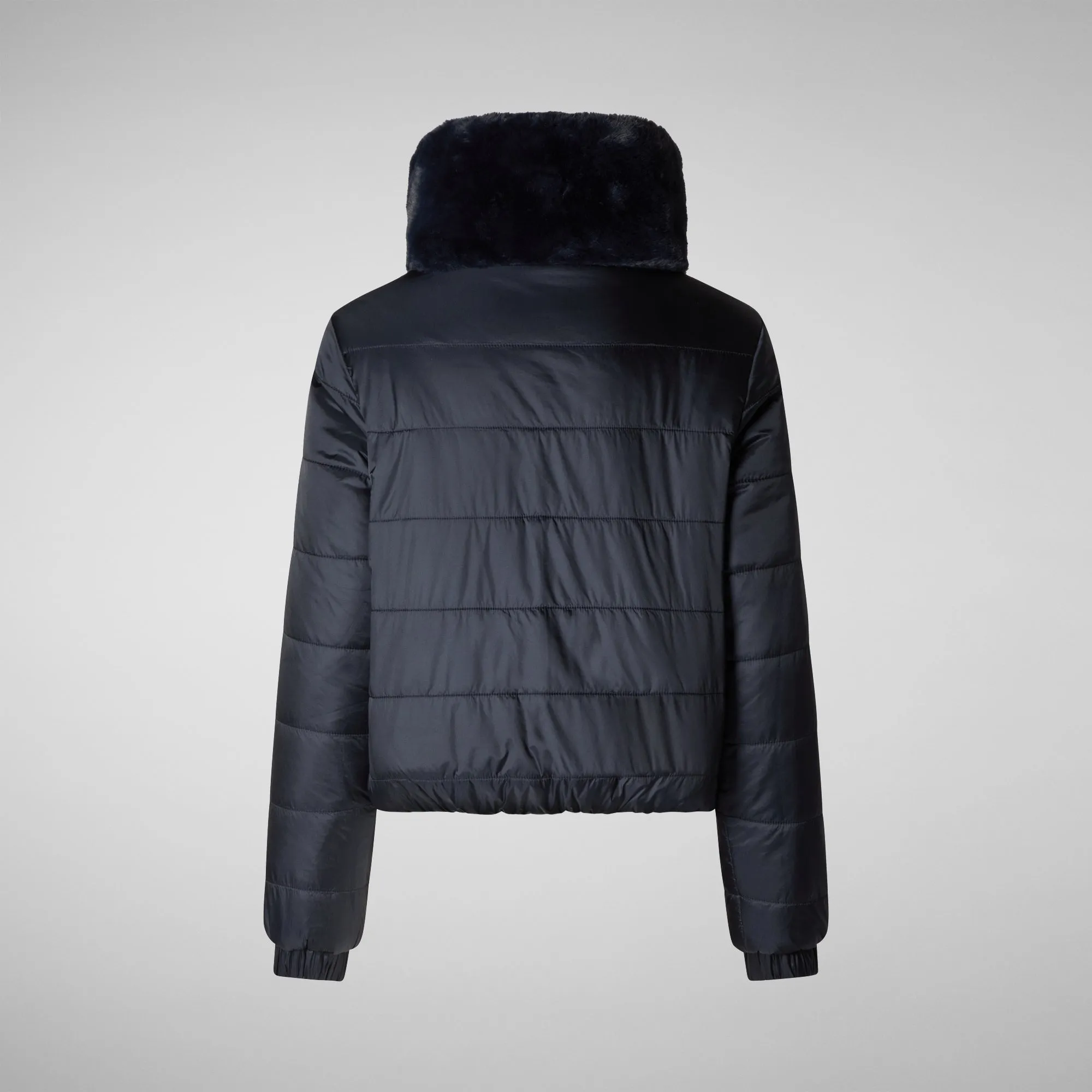 Women's jacket jeon in blue black