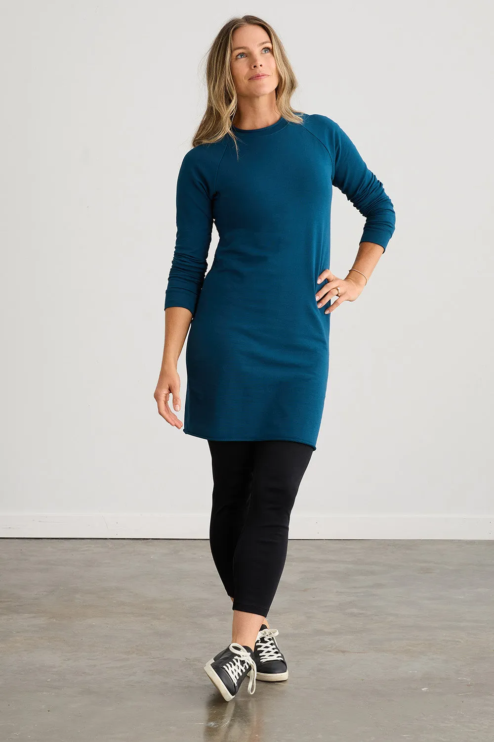 Women's Organic French Terry Sweatshirt Dress