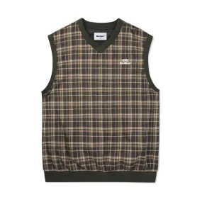 Woods Plaid Vest, Wood Plaid